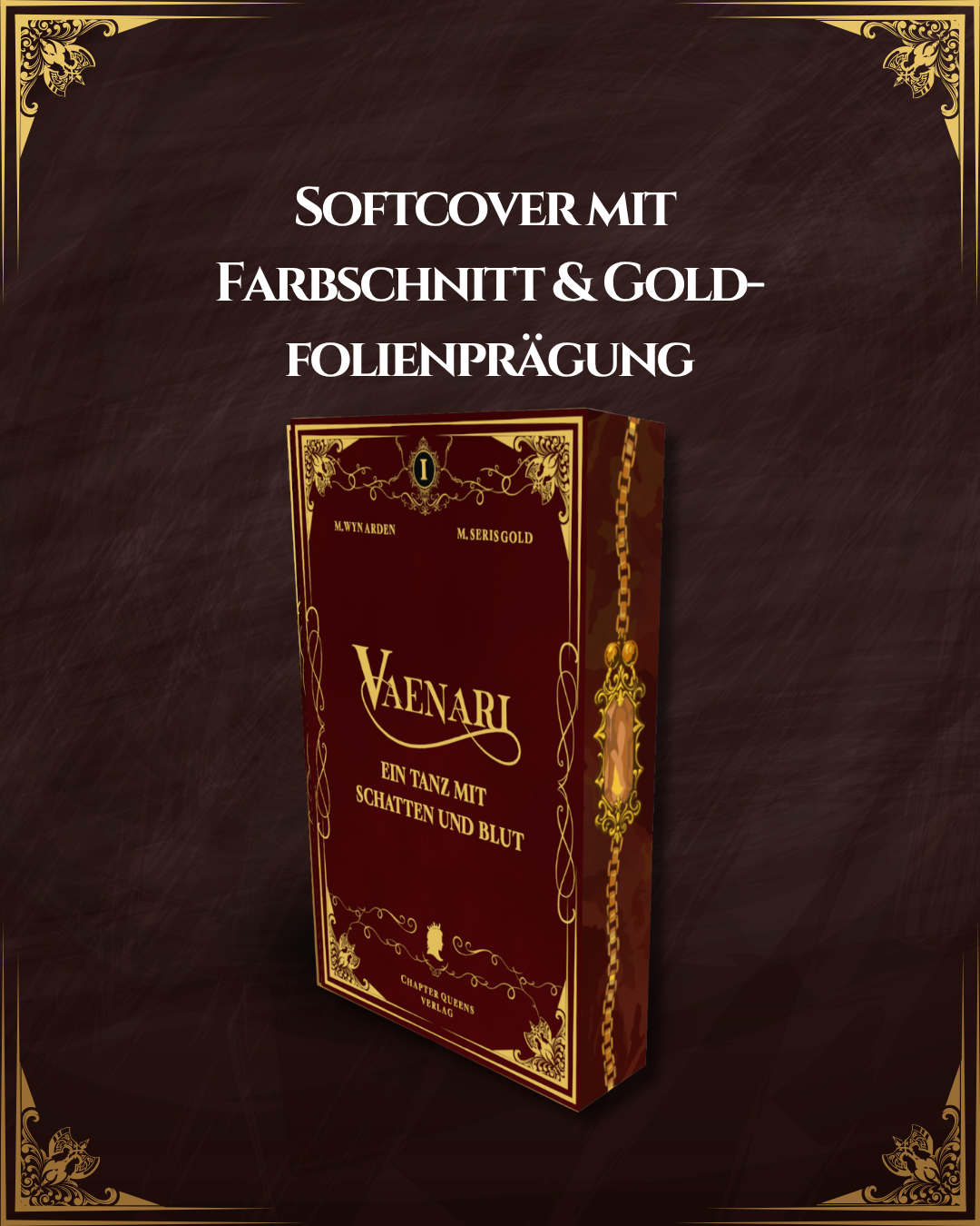 Vaenari - Ein Tanz mit Schatten und Blut | High Fantasy | Farbschnitt & Goldfolienprägung